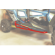 RZR Nerf Bars NERFBARS RZR 4SEATER RED