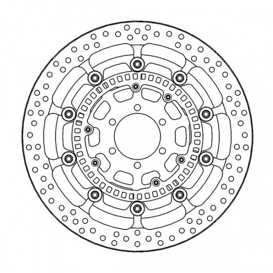 Halo Series Floating Rotor BRAKE DISC HALO T-FLOATER FT