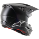 Supertech M5 Solid MX Helm HELMET SM5 SOLID BLACK L