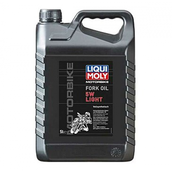 Fork Oil - 5.3 U.S. gal. - 5W FORKOIL 5W LIGHT 5L