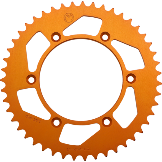 Aluminium-Kettenrad SPROCKET ALU MSE KTM 47T ORNG Aluminium-Kettenrad SPROCKET ALU MSE KTM 47T ORNG