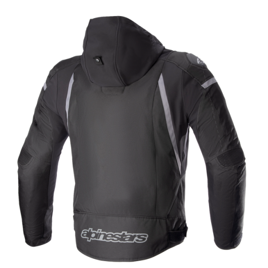 Zaca Wasserdichte Jacke JACKET ZACA WP BLK/GY 2XL