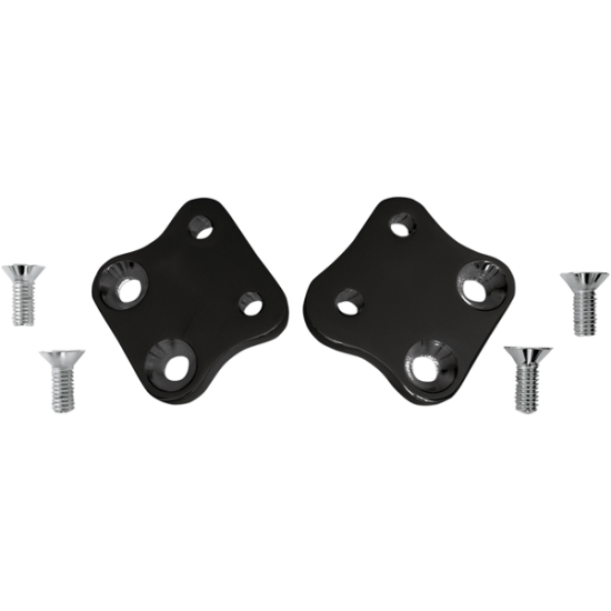 Platte zur Rückverlegung KICK BACK PLATE FXD BLK