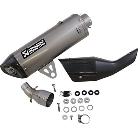 Titan Slip-On Serie Roller-Schalldämpfer MUFFLER TI/CF C400X / GT