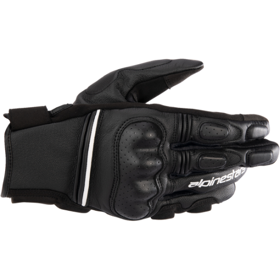 Phenom Leather Gloves GLOVE PHENOM BLACK/WHITE S