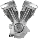 V80 Long-Block Motor ENGINE V80 EVO LNG NAT/CHR