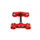 TRIPLE CLAMPS GASGAS 24- RED TRIPLE CLAMPS GASGAS 24- RED