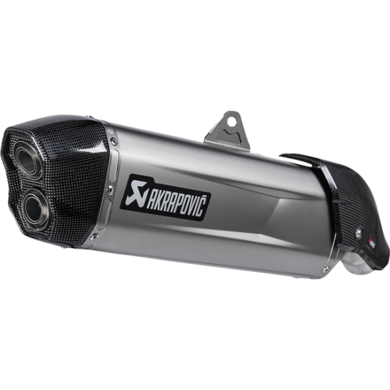 Slip-On Serie Schalldämpfer MUFFLER TI/CF TUAREG 660