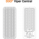 D3O® Viper mittiger Rückenprotektor GUARD D30 CENTRL BACK XS