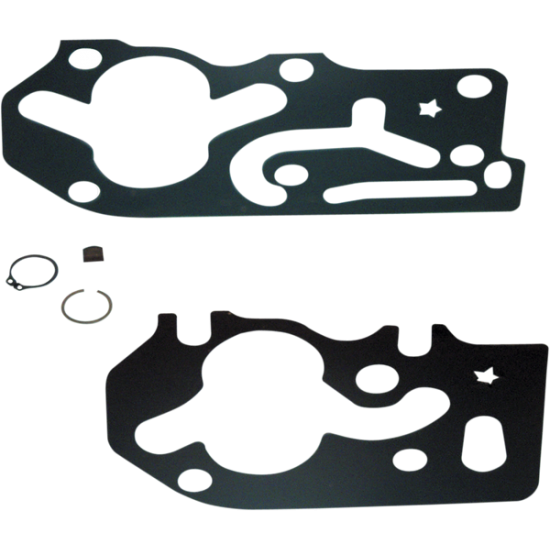 Replacement High Volume/High Pressure Polished Billet Oil Pump Gasket Kit GASKET KIT HVHP OIL PUMP