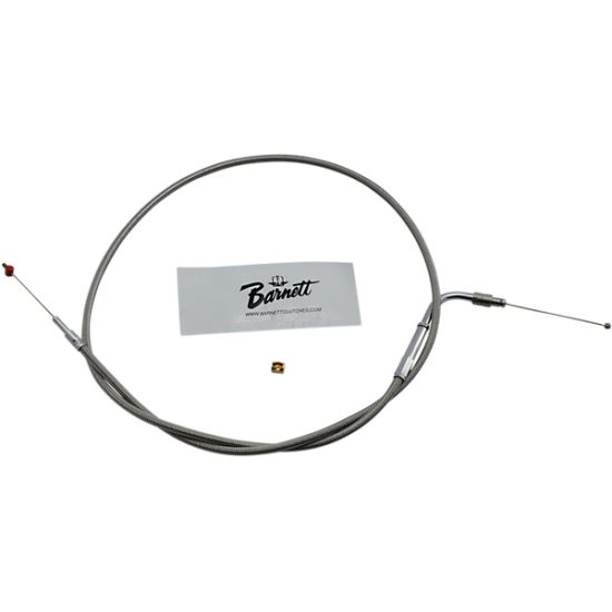 Stainless Steel Throttle/Idle Cable SS THR.CBL STD.02-07FLHR