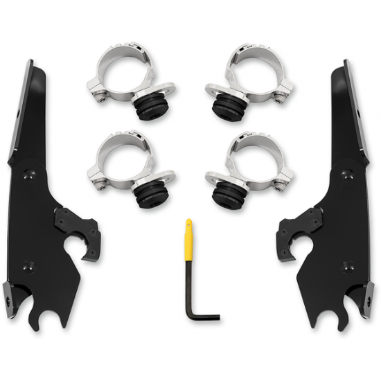 Trigger-Lock-Montagesatz für Batwing-Verkleidung MNT KIT BW SCOUT BLK
