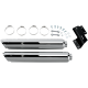 3" Round Twin Slash Slip-On Mufflers MUFFLER TW-SLS CH 7-17DLX 3" Round Twin Slash Slip-On Mufflers MUFFLER TW-SLS CH 7-17DLX