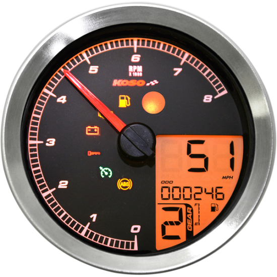 HD-04 Tachometer/Drehzahlmesser TACH MULTI METR HD-04 SIL