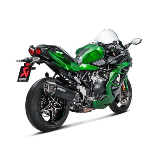 Slip-On Serie Schalldämpfer MUFFLER TI BL NINJA H2 SX