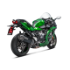 Slip-On Serie Schalldämpfer MUFFLER TI BL NINJA H2 SX