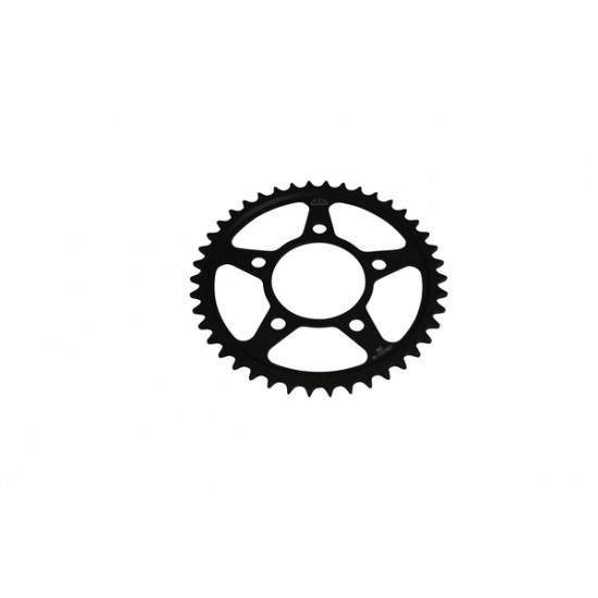 Induktionsgehärtetes, schwarz verzinktes Kettenrad SPROCKET REAR 46T 530 BLK