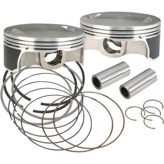 Schmiedekolbensätze für Hot Set Up Kits® PISTONS 111/117/124 STD