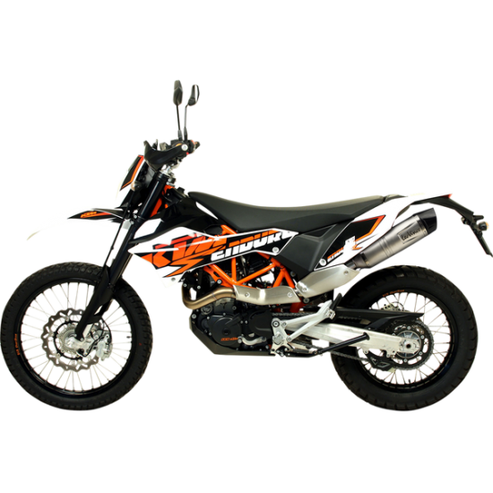 LV One EVO Slip-On Muffler SLIP-ON SBK LVONE KTM 690 LV One EVO Slip-On Muffler SLIP-ON SBK LVONE KTM 690