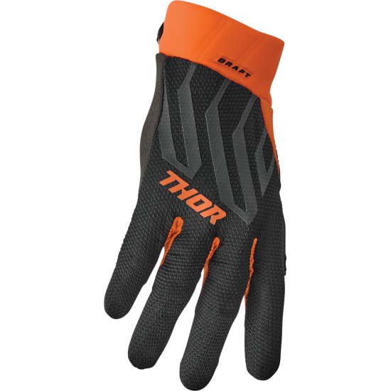 Draft Gloves GLOVE DRAFT BLACK/ORNG XS