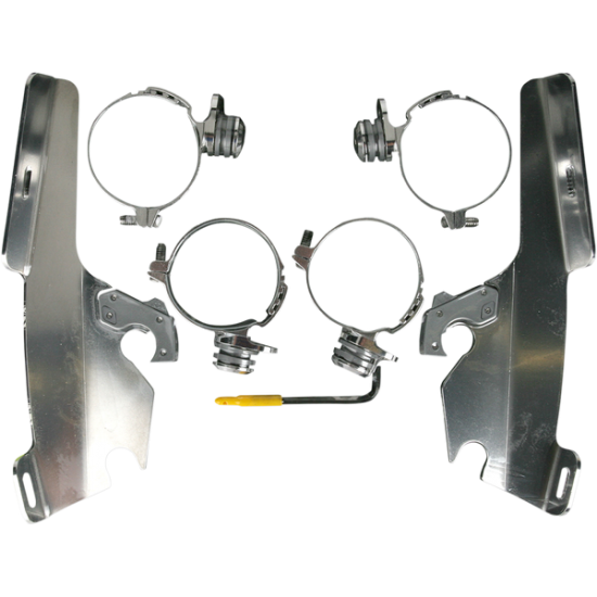 Fats/Slim Windshield Trigger-Lock Complete Mount Kit MNT KIT TL F/S VTX18 COV