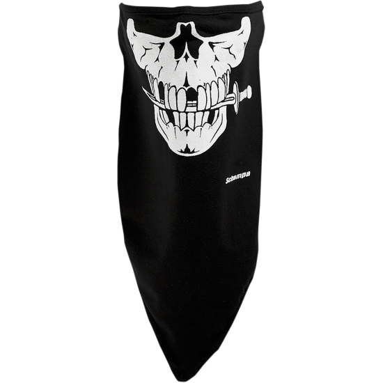 Stretch Skull Halbmaske FACE MASK 1/2 PIRATE