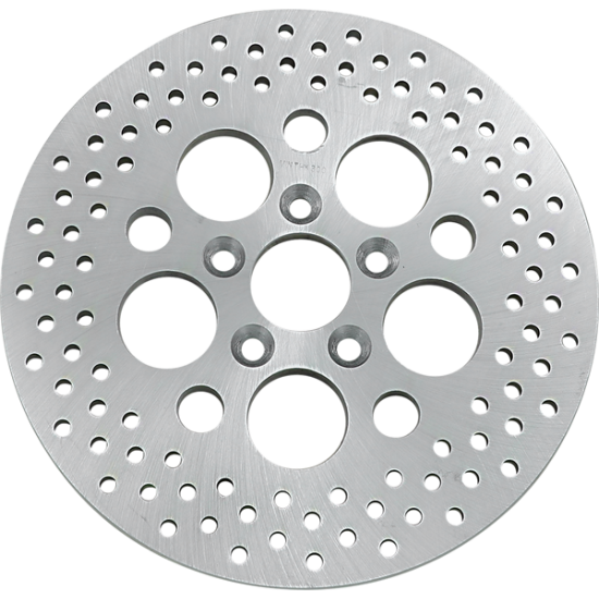 Vorgebohrte Bremsscheibe aus poliertem Edelstahl ROTOR RR 81-85FLT