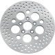 Vorgebohrte Bremsscheibe aus poliertem Edelstahl ROTOR RR 81-85FLT