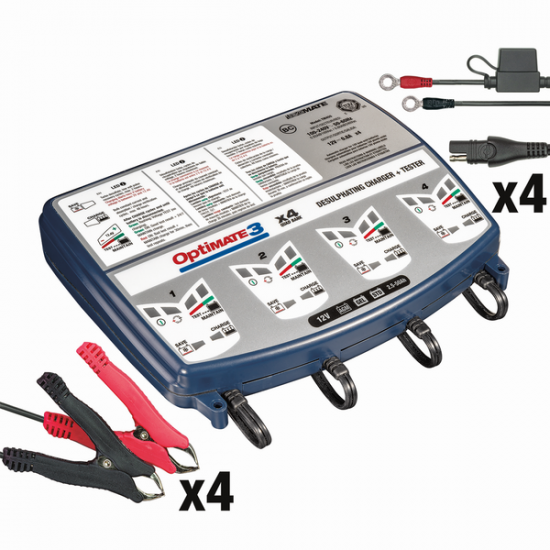 OptiMate 3 x 4 Bank CHARGER OPT 3 -4BANKS