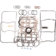 V-Twin Top End Dichtungssätze EST TOP END GSKT 84-91 BT