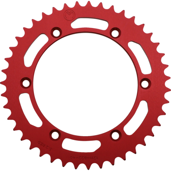 Aluminium-Kettenrad SPROCKET ALU MSE HUSQ 43T RED Aluminium-Kettenrad SPROCKET ALU MSE HUSQ 43T RED