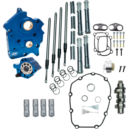 Cam Chest Kit for M-Eight Engine CAM 475C W/PLT OC/CHR M8