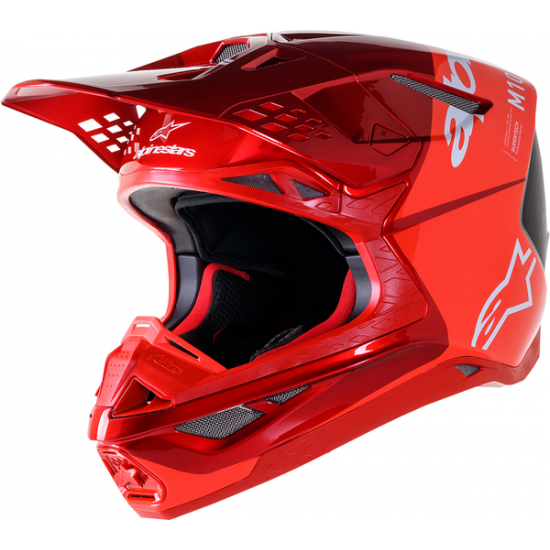 Supertech M10 Flood Helmet HELMET SM10 FLOOD RED M