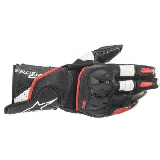 SP-2 v3 Lederhandschuhe GLOVE SP-2 V3 BLK/W/RD XL