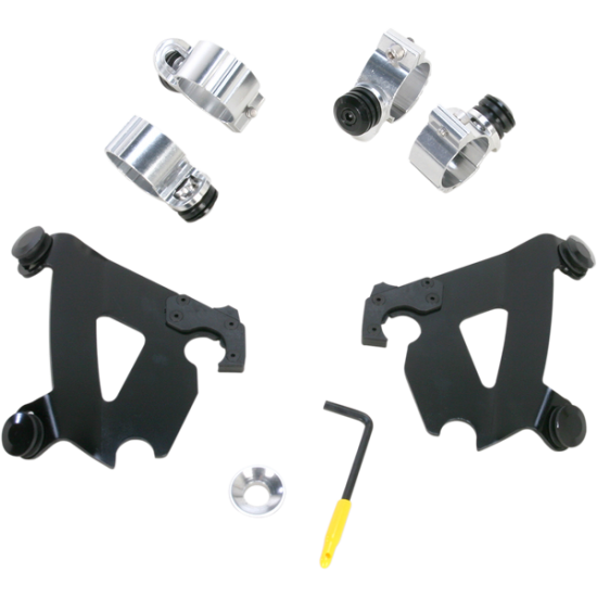 Cafe Fairing Trigger-Lock Hardware Kit MNT KIT CAFE 86-17 XL BLK