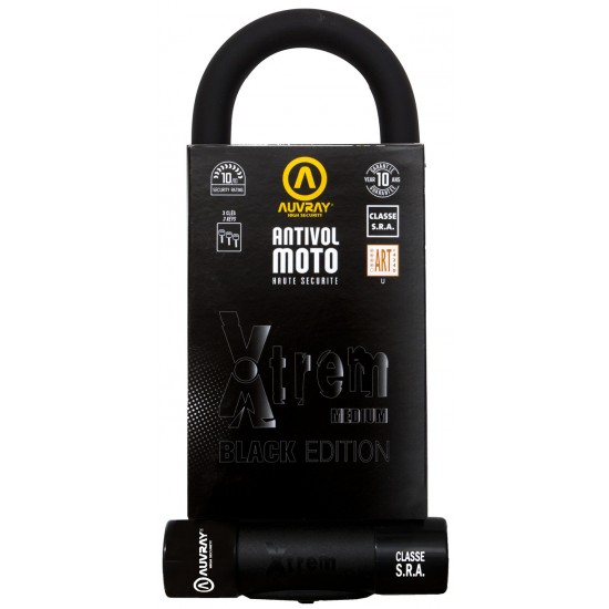 U-Lock Xtrem Black Edition SRA U XTREM BK ED 85X250