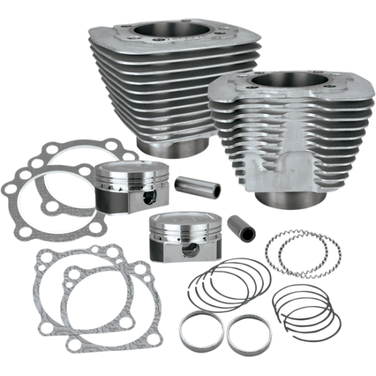 1200cc Conversion Kit for XL883 CYLINDER KT 883-1200 SLVR