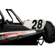 Replacement Number Plates NUMBR PLATE FT RZR1000 WH