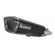 Slip-On Line Muffler SCOOTER MUFFLER SS BLK PIA MP3